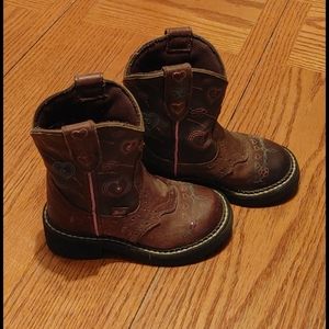 Justin light up cowgirl boots